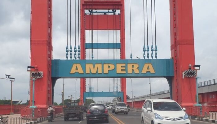 car free night palembang resmi dibuka, jadi destinasi wisata malam baru