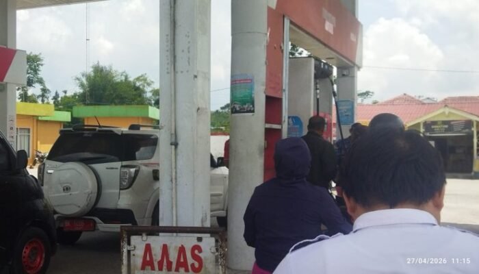 viral! kendaraan dinas pemkab simalungun isi bbm bersubsidi di spbu tuai sorotan