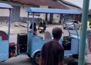 odong-odong tabrak mobil di siantar, warga minta segera ditertibkan