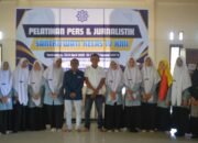 latih skill jurnalistik, kmi islamiyah ar-raudlatul hasanah gelar pelatihan pers