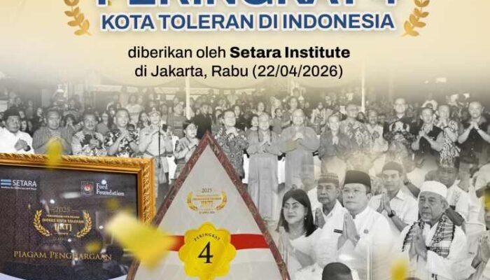 kado hut ke-155! pematangsiantar tembus 4 besar kota toleran di indonesia