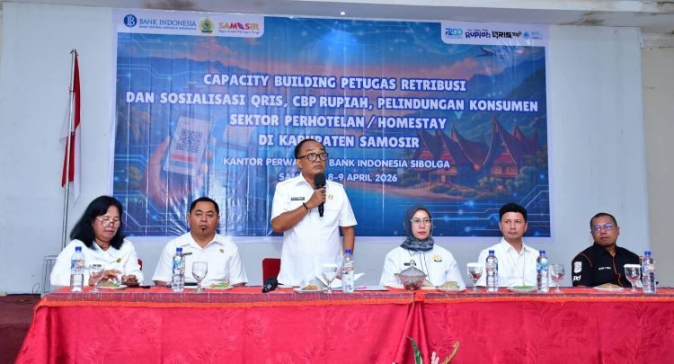 Samosir Genjot QRIS dan Pajak Wisata, Pelaku Usaha Diminta Beralih ke Digital