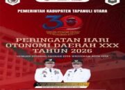 hari otonomi daerah 2026, pemkab taput ajak warga perkuat gotong royong