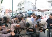 jelang may day 2026, polres padangsidimpuan gelar simulasi pengamanan mako