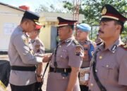mutasi di polres pakpak bharat, kasat narkoba dan kapolsek salak resmi berganti