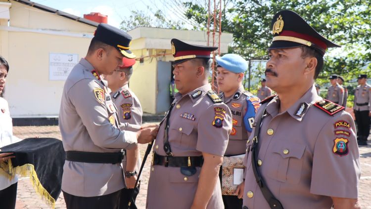 Mutasi di Polres Pakpak Bharat, Kasat Narkoba dan Kapolsek Salak Resmi Berganti