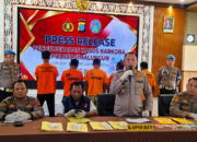 polres simalungun ungkap 74 kasus narkoba, 96 tersangka diamankan hingga april 2026