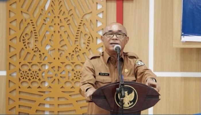 sekda nias selatan ingatkan asn: jangan abaikan jaminan pensiun!