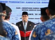 45 pejabat pemkab simalungun dilantik, ini pesan bupati soal kinerja asn