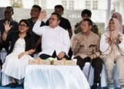 wali kota wesly dan forkopimda saksikan karnaval hut ke-155 pematangsiantar, ribuan warga antusias