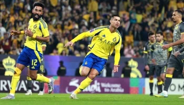 al nassr menggila di babak pertama, unggul 3-0 atas al wasl