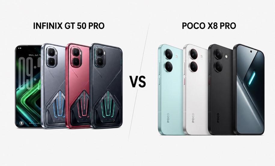 Infinix GT 50 Pro vs POCO X8 Pro 2026: Perbandingan Spesifikasi, Harga, dan Performa Gaming