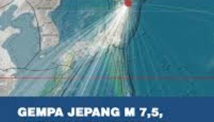 gempa m 7,4 guncang jepang, peringatan tsunami 3 meter dikeluarkan