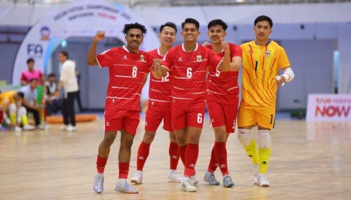 klasemen piala aff futsal 2026: timnas indonesia di posisi kedua grup b, lolos perempatfinal