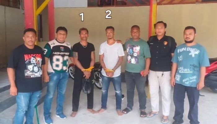 polisi tangkap 2 pelaku penikaman nus kei di bandara maluku tenggara, motif dendam