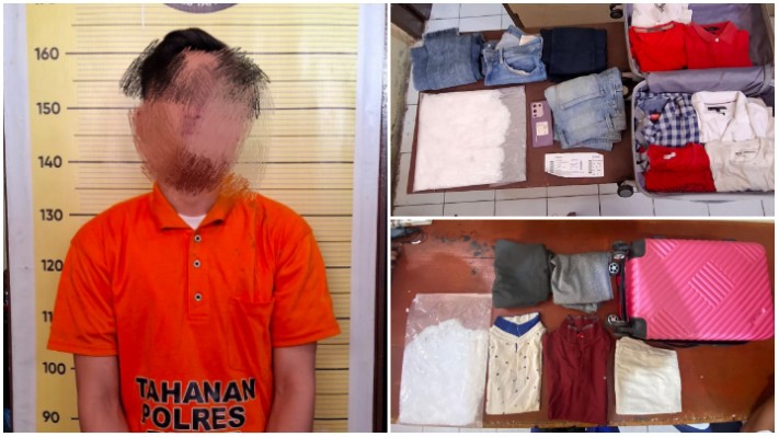 Petugas Bandara dan Polisi Gagalkan Penyelundupan 1,5 Kg Sabu dari Bandara Silangit