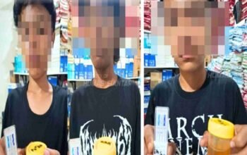digerebek warga di pinggir sungai, tiga remaja siantar positif narkoba