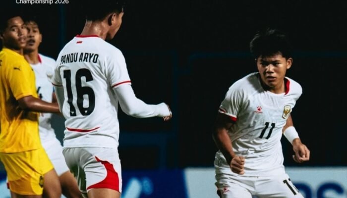 indonesia u17 tertinggal dari malaysia! gol sudut jadi petaka di babak pertama