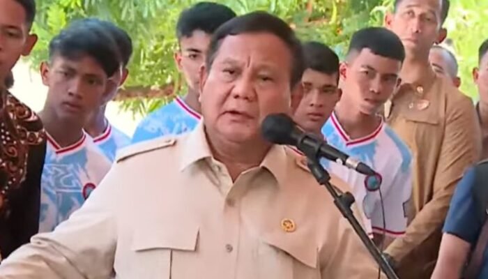 dari filipina, prabowo nyebrang ke miangas, janji perbaiki puskesmas