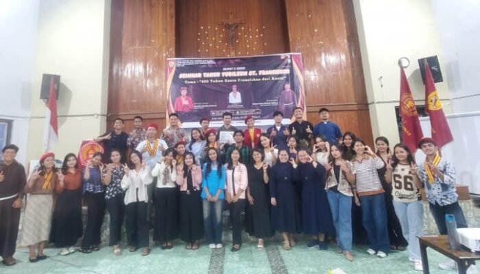 800 tahun santo fransiskus, pmkri siantar serukan kesederhanaan