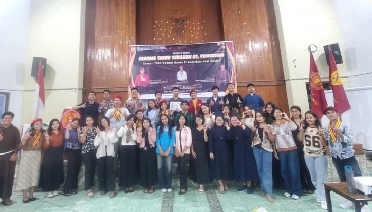peserta refleksi 800 tahun santo fransiskus.