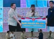 prabowo saksikan penyerahan rp10,27 triliun hasil penertiban kawasan hutan