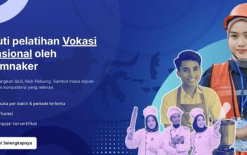 Kabar baik! Pelatihan vokasi gratis kemnaker dibuka, anak muda wajib coba vokasi