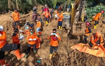 tiga hari hilang terseret arus, korban hanyut di sungai batang bangko ditemukan meninggal
