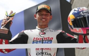 media italia kagum! veda ega menggila di moto3 catalunya 2026, start posisi 20 finis 8