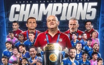 persib bandung cetak sejarah, jadi tim pertama hat-trick juara di era liga indonesia