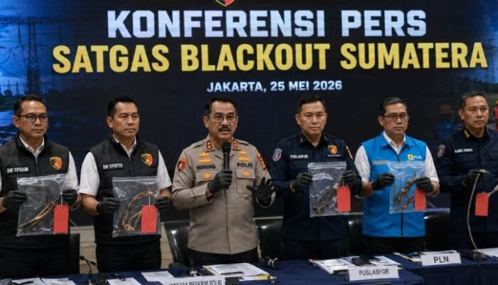 bareskrim: blackout sumatera diduga akibat faktor teknis dan cuaca ekstrem, bukan sabotase