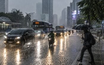 bmkg: akhir mei 2026 didominasi hujan ringan, angin timur mulai aktif
