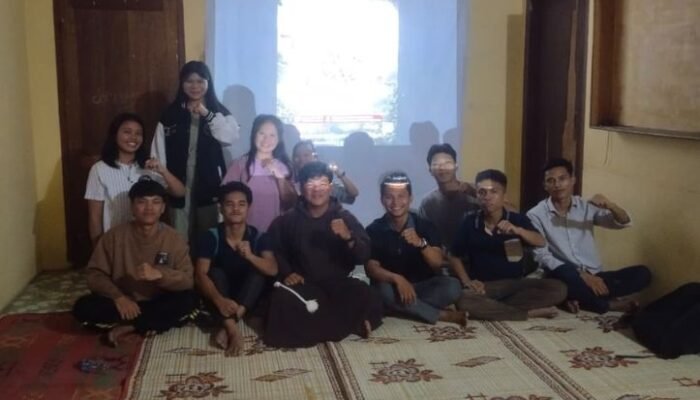 pmkri siantar bongkar ‘kolonialisme modern’ di papua lewat nobar film pesta babi