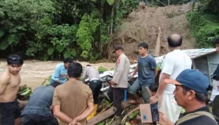 longsor maut di jalinsum tarutung–sipirok, 3 orang tewas