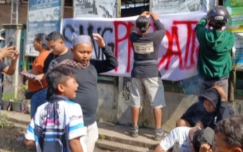 dugaan pelecehan santriwati, memicu aksi demo.
