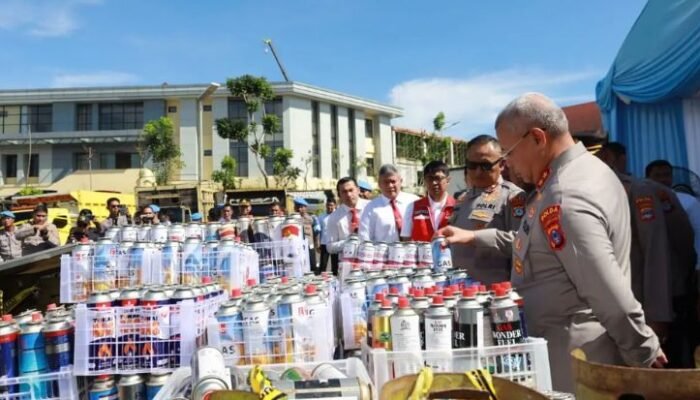 polda kalsel bongkar mafia bbm dan lpg subsidi, 33 tersangka ditangkap