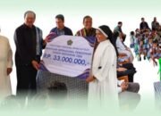direktorat jenderal (ditjen) bimbingan masyarakat (bimas) katolik kementerian agama salurkan bantuan lebih dari rp20 miliar pada 2026 untuk mendukung penguatan sarana ibadah dan pendidikan umat katolik di berbagai daerah.
