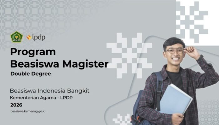 beasiswa magister double degree kemenag dibuka hingga 31 mei 2026, ini syaratnya