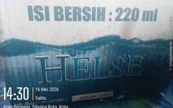 air minum cup helse diduga kedaluwarsa masih beredar di pelabuhan lama sibolga