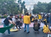 aliansi mahasiswa gelar aksi damai di pematangsiantar, soroti upah buruh dan pendidikan