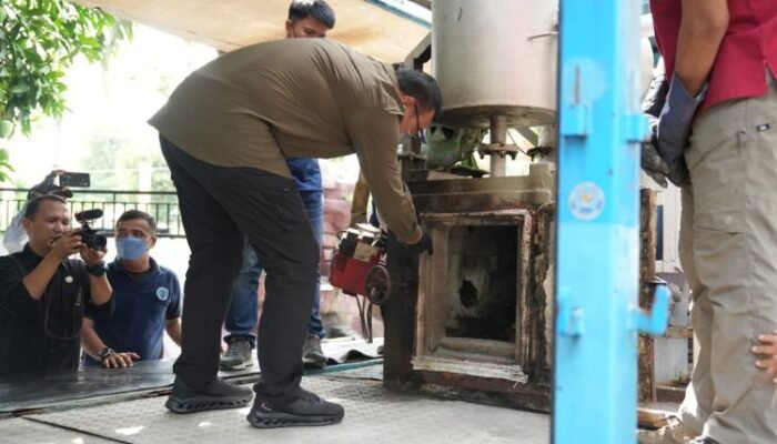 sabu hampir 2 kg jaringan malaysia-aceh-medan dimusnahkan di deli serdang