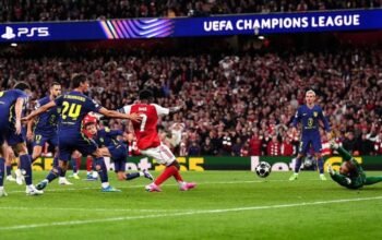 kalahkan atletico madrid, arsenal lolos ke final liga champions
