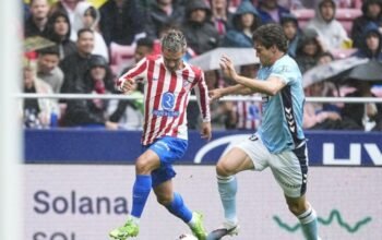 celta vigo menang di kandang atletico madrid