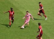 messi cetak gol, inter miami kalahkan toronto 4-2