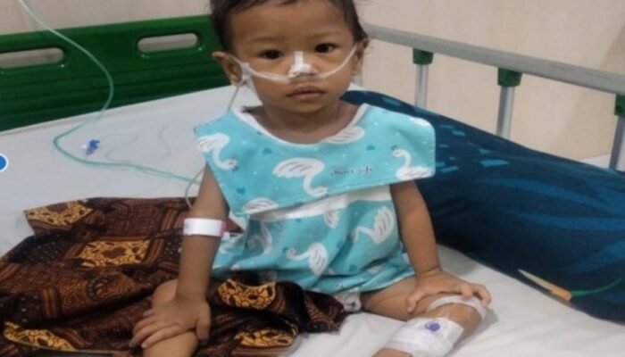 arisha, balita deli serdang penderita kebocoran jantung butuh bantuan ke jakarta