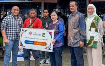 qris masuk pasar horas pematangsiantar, retribusi pasar kini non tunai