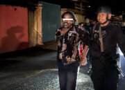 patroli blackout brimob polda sumut gagalkan pencurian kabel tembaga di helvetia 