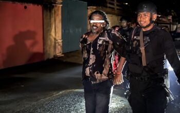 patroli blackout brimob polda sumut gagalkan pencurian kabel tembaga di helvetia 