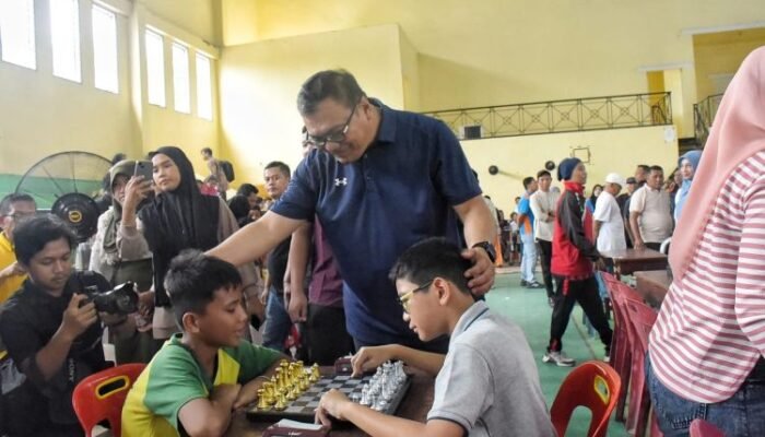 350 siswa sd dan smp ramaikan turnamen catur kabupaten deli serdang