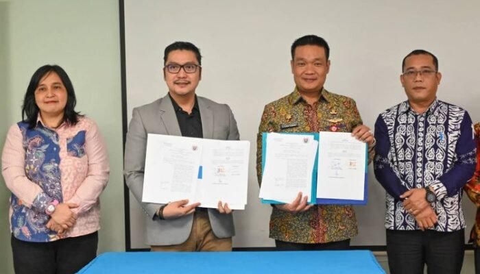 bupati humbahas teken kerja sama dengan rs columbia asia medan untuk tingkatkan layanan kesehatan